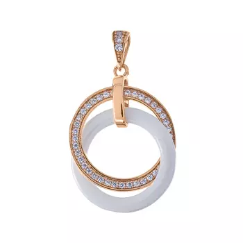 Подвеска из серебра TC-P00986-B-W-X-X-W