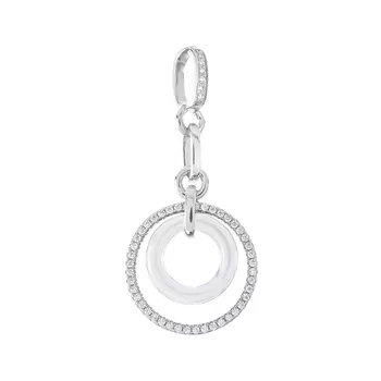 Подвеска из серебра TC-P00989-W-W-X-X-W