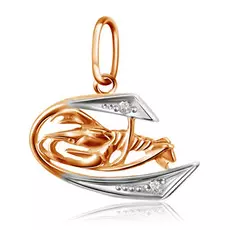 Подвеска из золота 01Д115807