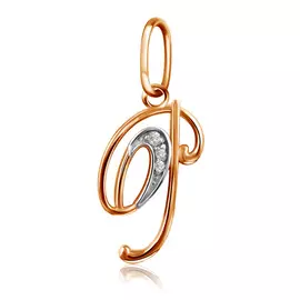 Подвеска из золота 01П11687Р