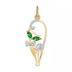 Подвеска из золота 034238