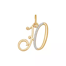 Подвеска из золота 034543