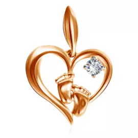 Подвеска из золота 034831