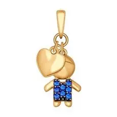 Подвеска из золота 034908