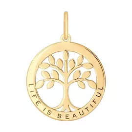 Подвеска из золота 035031