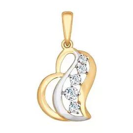 Подвеска из золота 035043