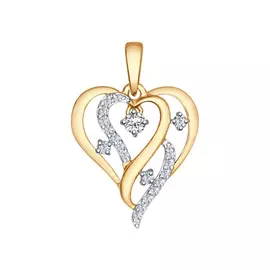 Подвеска из золота 035082