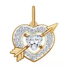 Подвеска из золота 035173