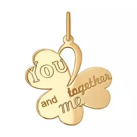 Подвеска из золота 035246