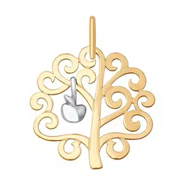 Подвеска из золота 035291