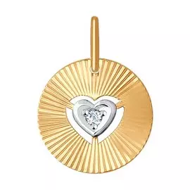 Подвеска из золота 035340