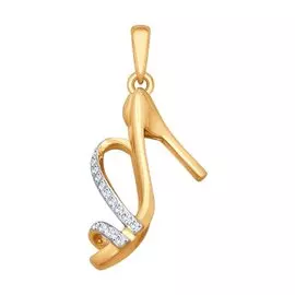 Подвеска из золота 035449