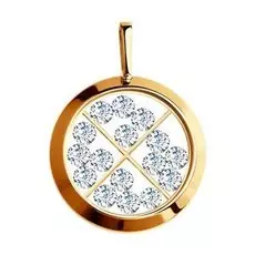 Подвеска из золота 035467