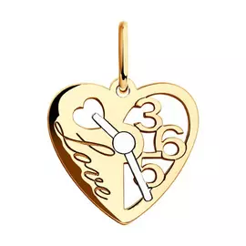 Подвеска из золота 035521