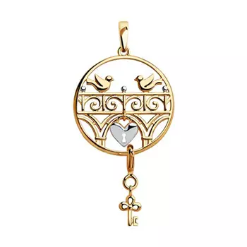 Подвеска из золота 035643