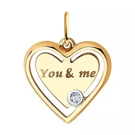 Подвеска из золота 035783