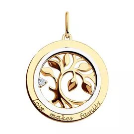 Подвеска из золота 035853