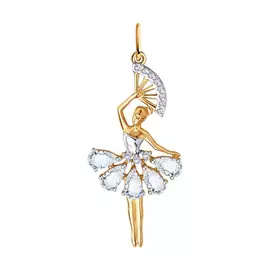 Подвеска из золота 035987