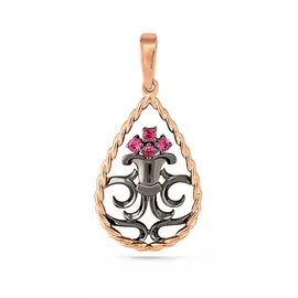 Подвеска из золота 13-0954-3400