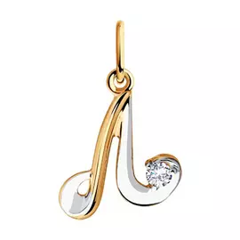 Подвеска из золота 51-130-00555-1