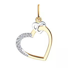 Подвеска из золота 51-130-00871-1