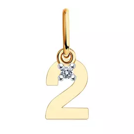 Подвеска из золота 51-130-01085-1