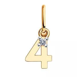 Подвеска из золота 51-130-01087-1