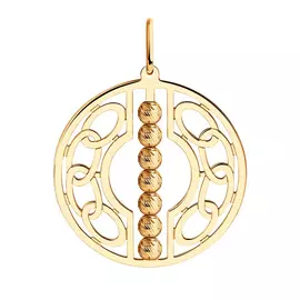 Подвеска из золота 51-130-01298-1