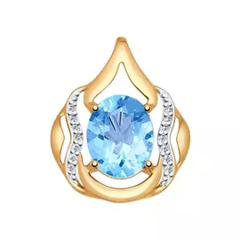 Подвеска из золота 731387