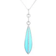 Подвеска из золота JD368TQK4W_TQ_WG