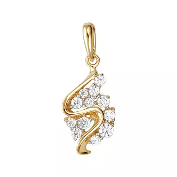 Подвеска из золота Э2972-01П1112204Р