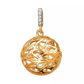 Подвеска из золота Э2972-01П1112779Р