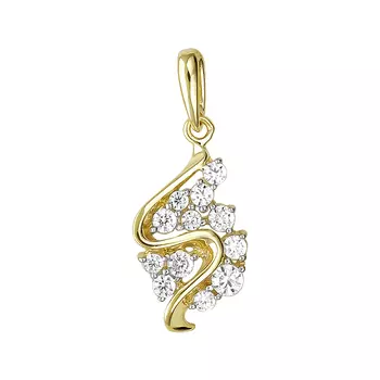 Подвеска из золота Э2972-01П1312204Р