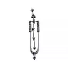 Подвеска из золота JJ2011SL-W_BkD_DB_WG