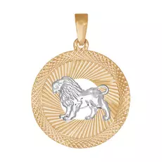 Подвеска Лев из золота 032329