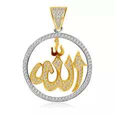 Подвеска мусульманская из золота 01П682325