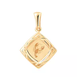 Подвеска Рак из золота 35-0537-11-64