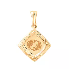 Подвеска Рыбы из золота 35-0537-11-72