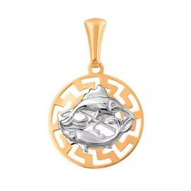 Подвеска Рыбы из золота 35-0702-17-72