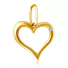 Подвеска Сердечко из золота 57119274000