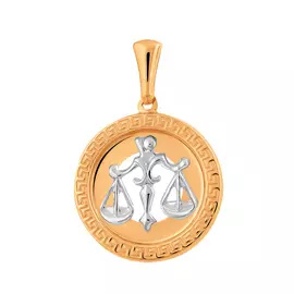 Подвеска Весы из золота 35-0700-17-67