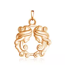 Подвеска знак зодиака Близнецы 01Д0110806