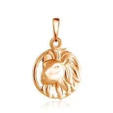 Подвеска знак зодиака Лев 01Д0110808