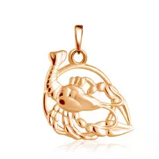 Подвеска знак зодиака Рак 01Д0110807