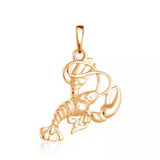 Подвеска знак зодиака Рак 01Д0110907