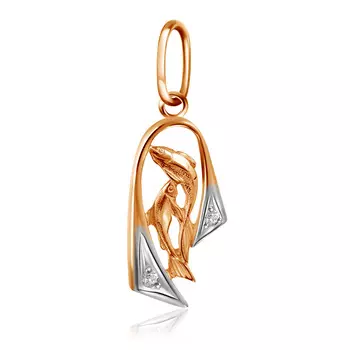 Подвеска знак зодиака Рыбы 01Д115803