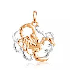 Подвеска знак зодиака Скорпион 01Д0110711Р