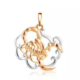 Подвеска знак зодиака Скорпион 01Д0110711Р