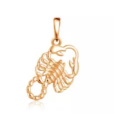 Подвеска знак зодиака Скорпион 01Д0110911
