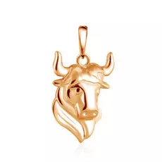 Подвеска знак зодиака Телец 01Д0110905